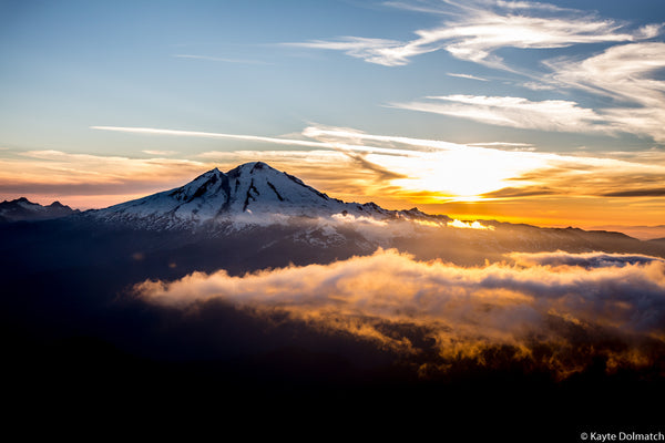 Mt Baker's Sunset